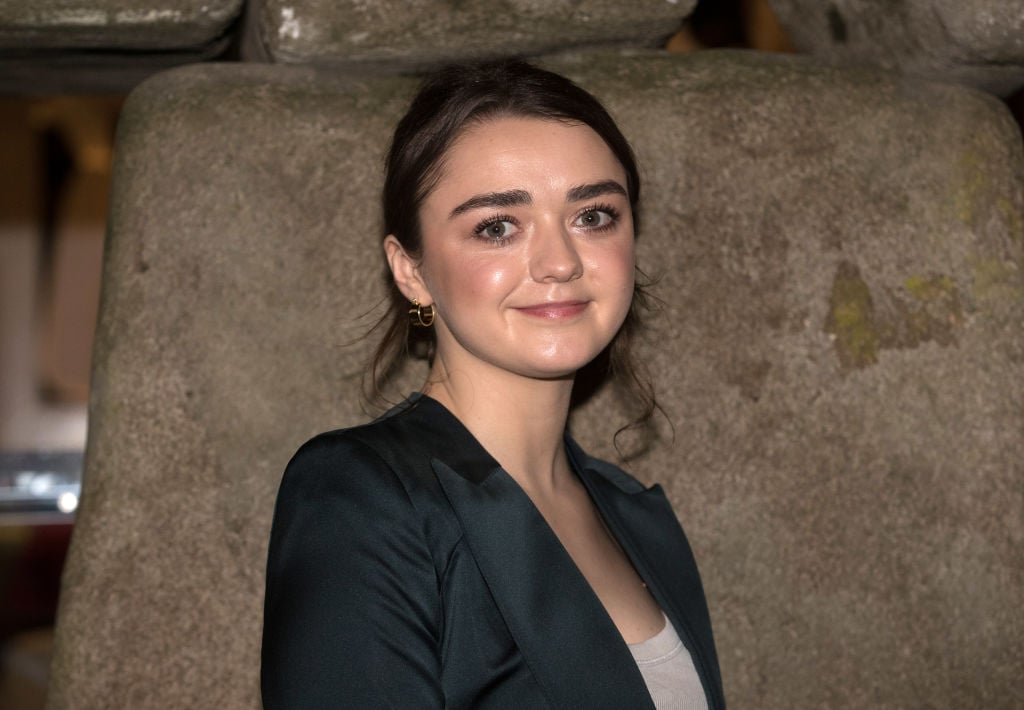 Game of Thrones actor Maisie Williams attends the 2018 premier of the movie Early Man.