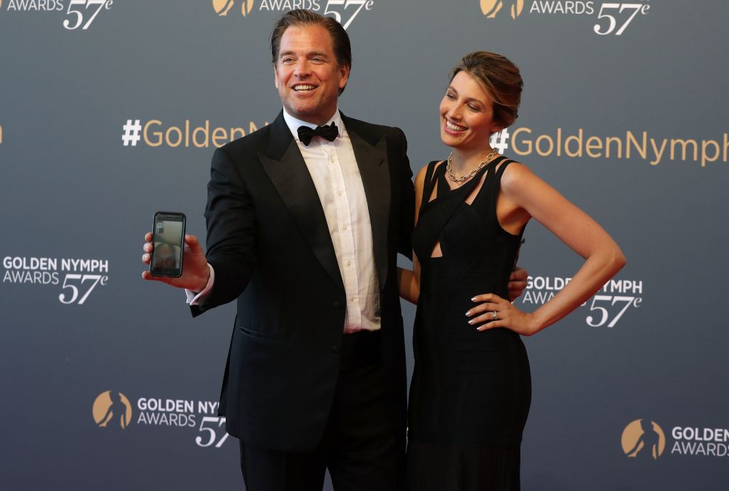 Former NCIS actor Michael Weatherly and wife Bojana Jankovic.