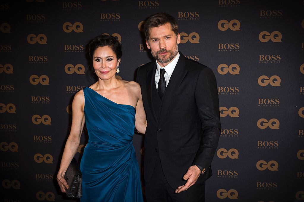 Nikolaj Coster-Waldau with his wife Nukaaka Coster-Waldau in 2015.