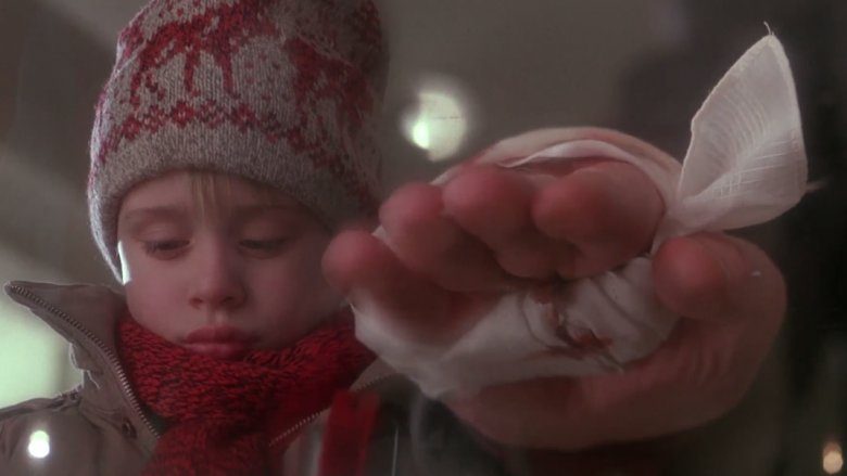 Old Man Marley's Hand in "Home Alone"