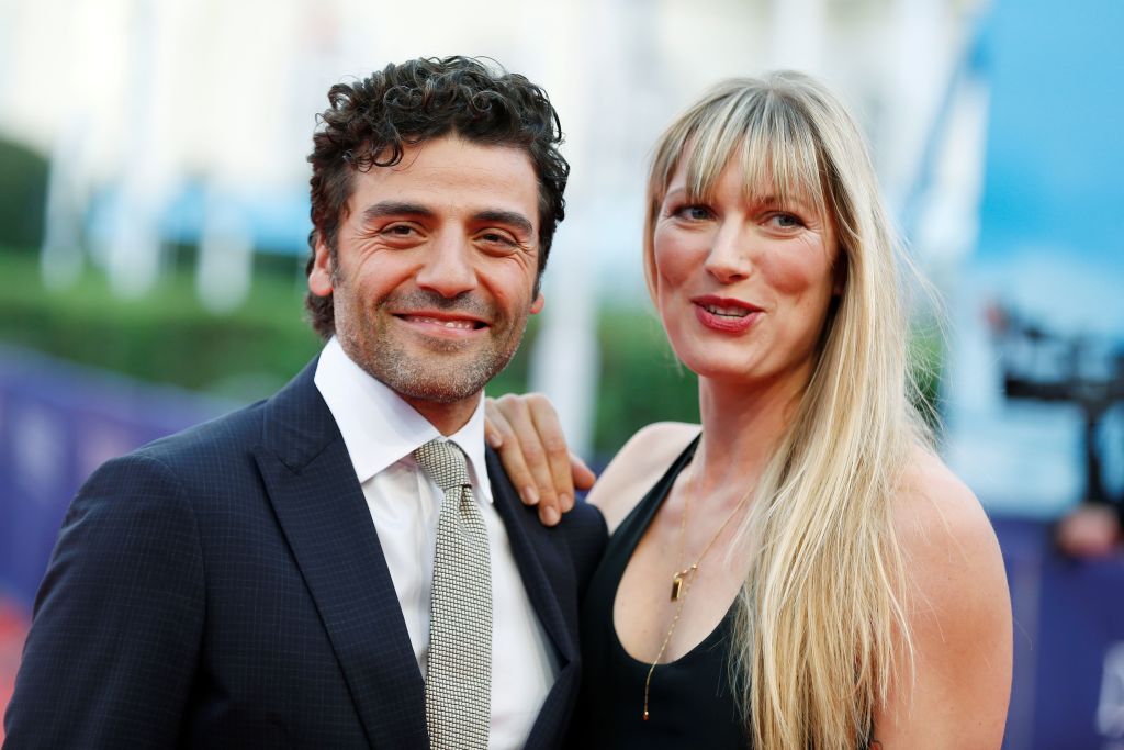 Oscar Isaac and his wife Elvira Lind.