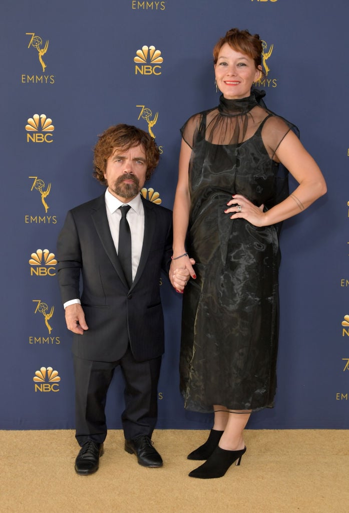 'Game of Thrones' star Peter Dinklage with his wife Erica Schmidt