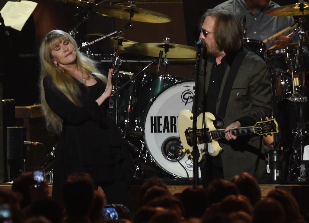 Stevie Nicks performs with Tom Petty in 2017.