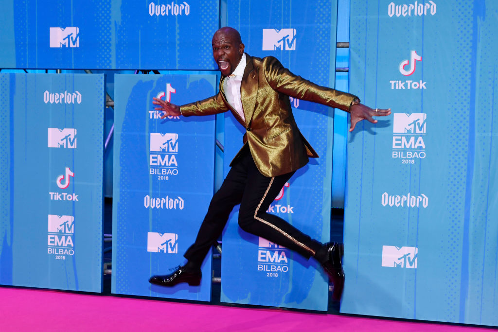 Terry Crews Terry Crews attends the MTV EMAs 2018 at Bilbao Exhibition Centre on November 4, 2018 in Bilbao, Spain.