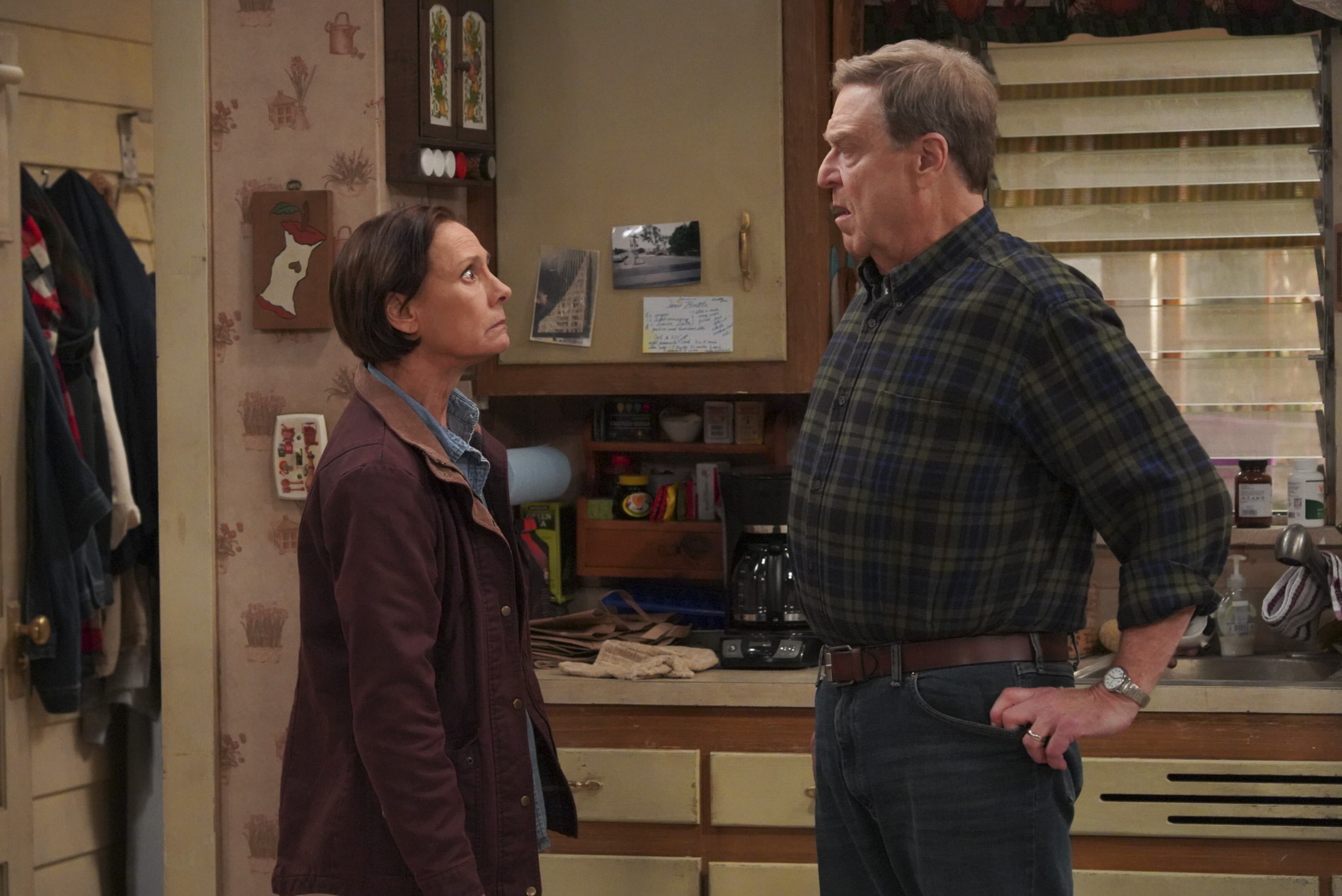 The Conners LAURIE METCALF, JOHN GOODMAN in THE CONNERS
