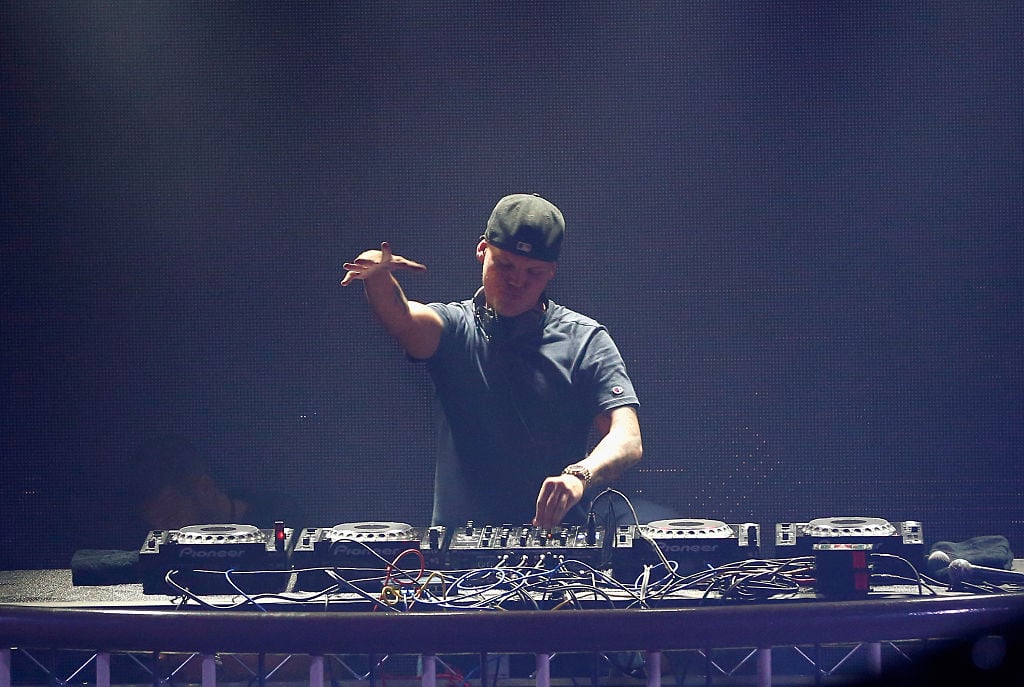 Swedish DJ Avicii performs in San Francisco in 2016.