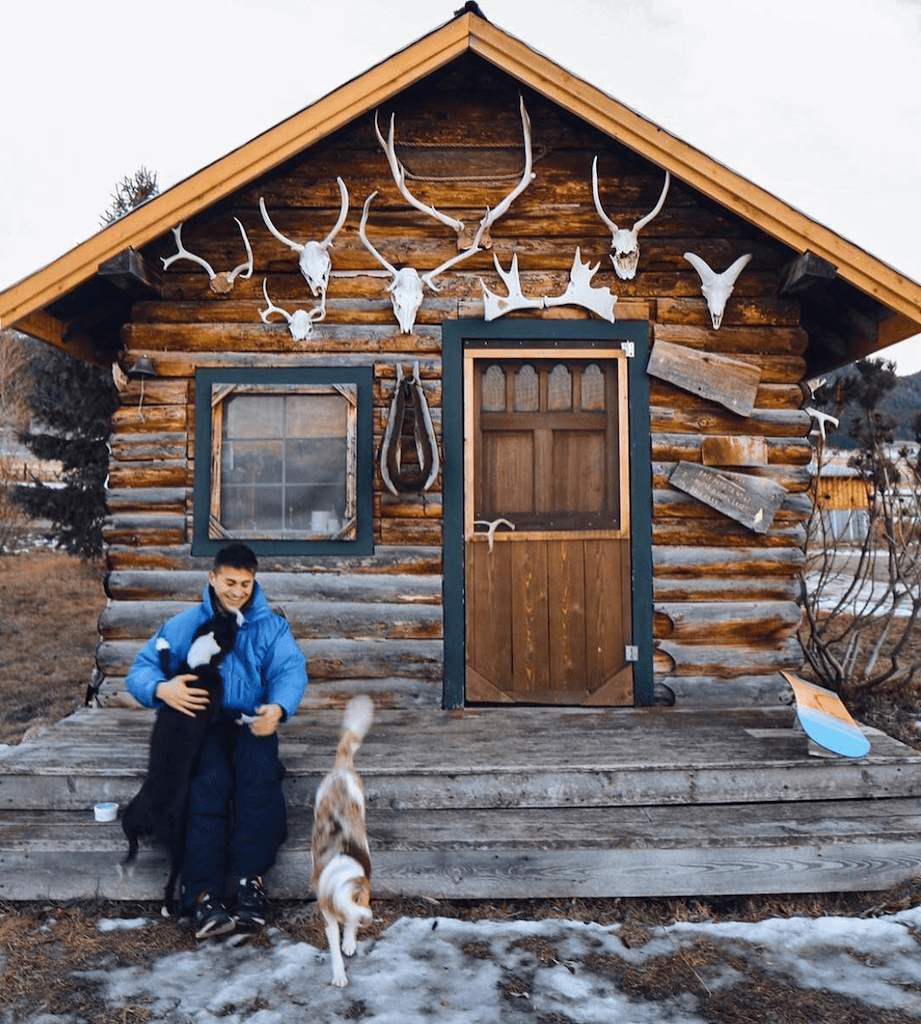 Cabin in Big Sky, Montana