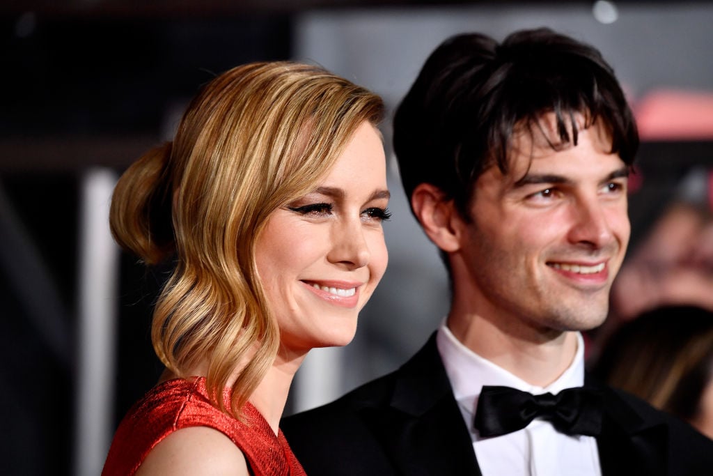 Brie Larson and Alex Greenwald Brie Larson and Alex Greenwald arrive at the Premiere of Warner Bros. Pictures' "Kong: Skull Island" at Dolby Theatre on March 8, 2017 in Hollywood, California.