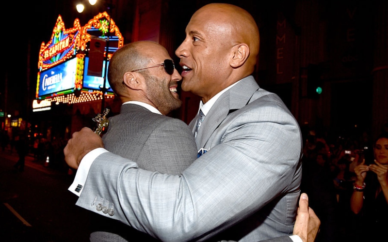 Dwayne Johnson and Jason Statham