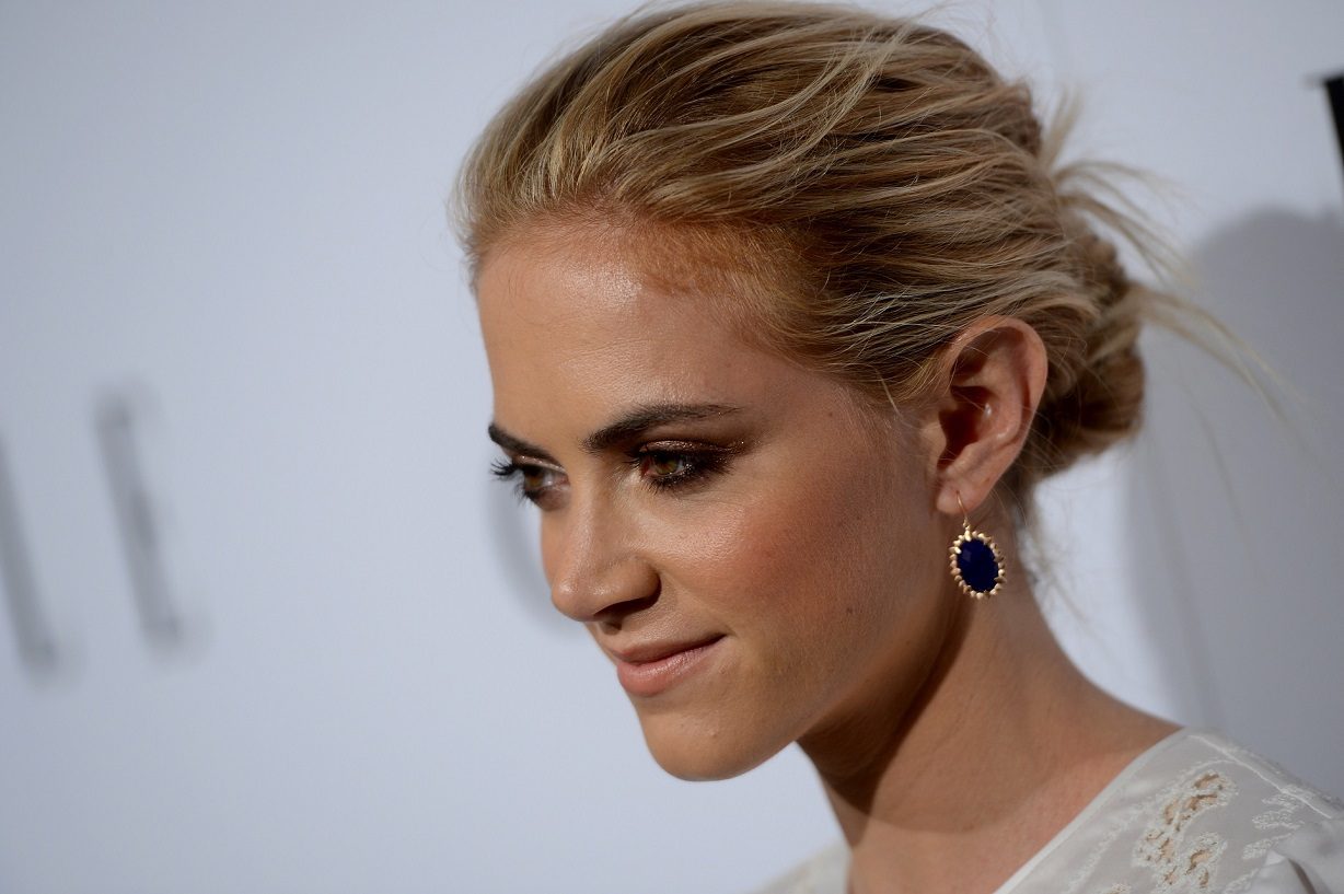 emily wickersham natural hair color.