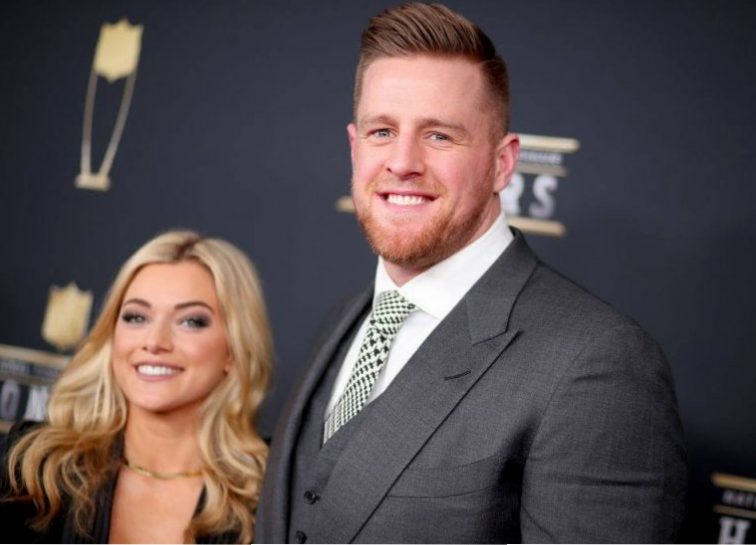 J. J. Watt and his girlfriend Kealia Ohai