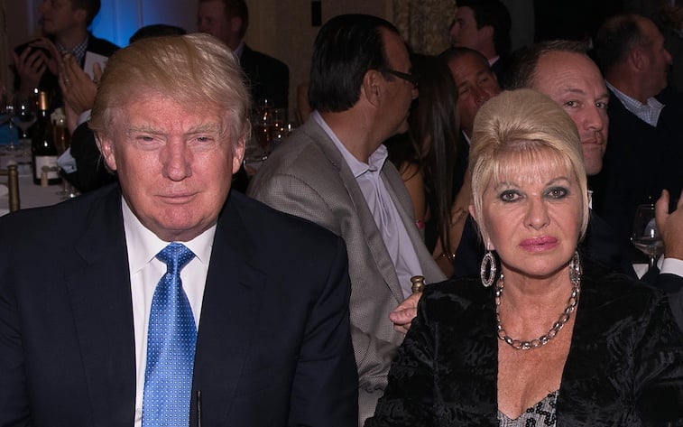 Ivana Trump and Donald Trump