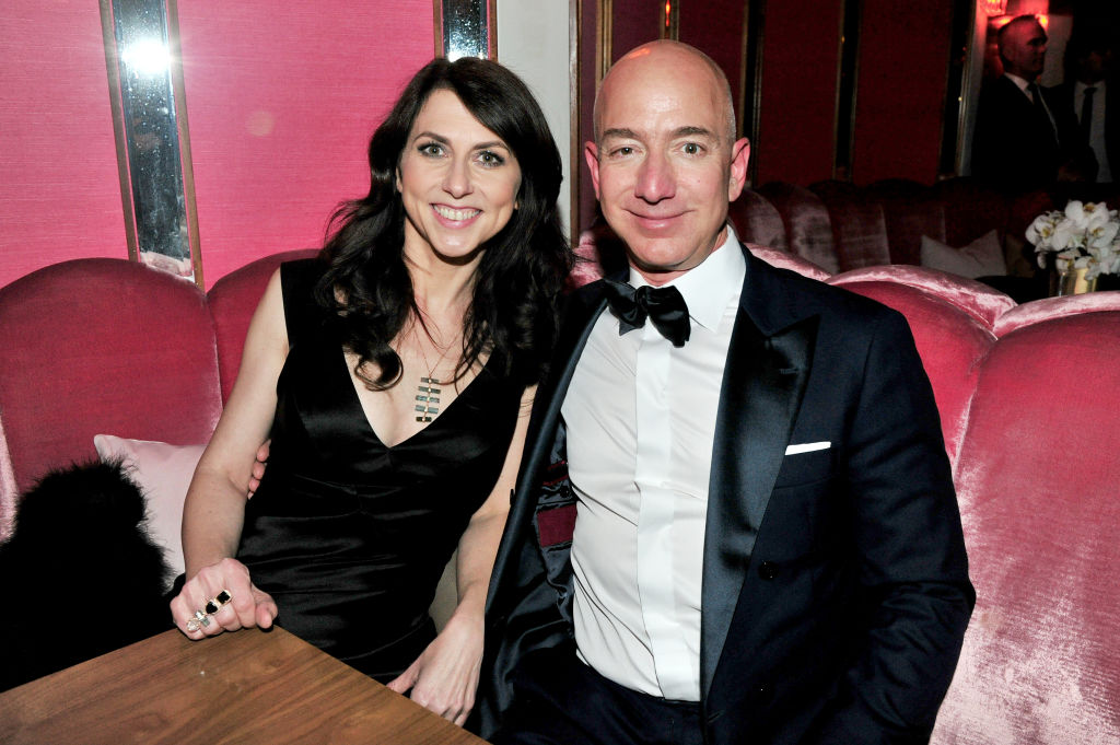 CEO of Amazon Jeff Bezos and writer MacKenzie Bezos