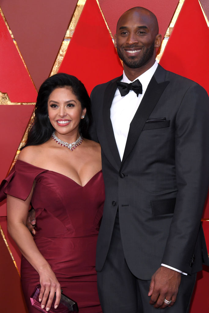 Kobe Bryant and Vanessa Laine Bryant attends the 90th Annual Academy Awards at Hollywood & Highland Center on March 4, 2018 in Hollywood, California. 