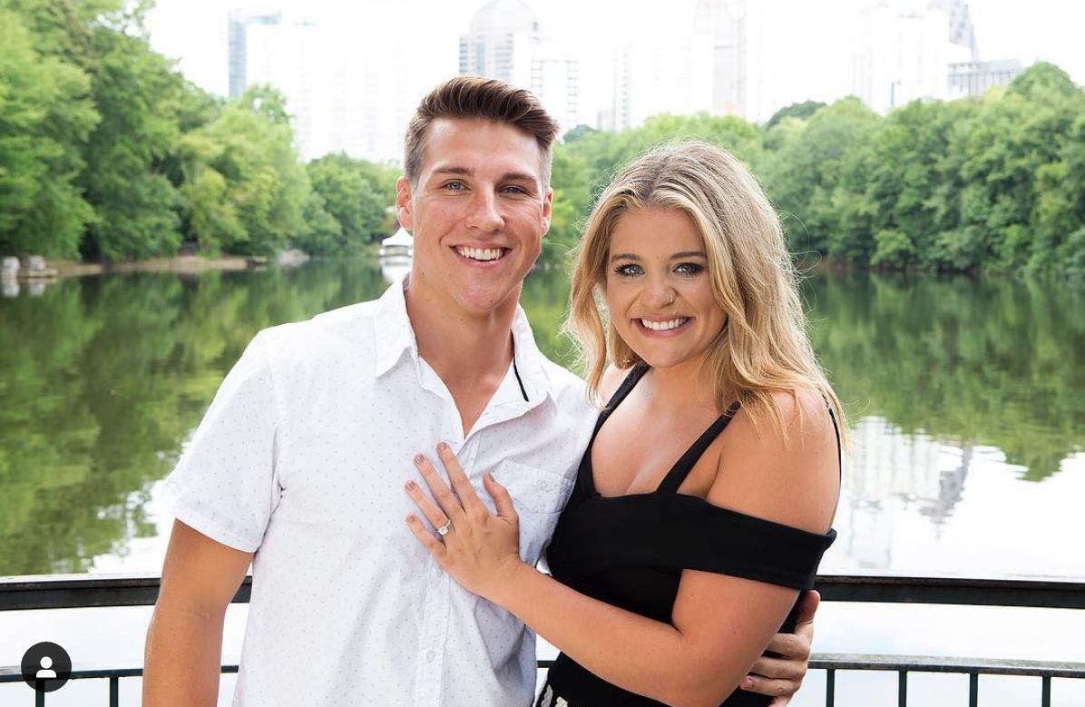 Lauren Alaina with ex-fiancé Alex Hopkins 