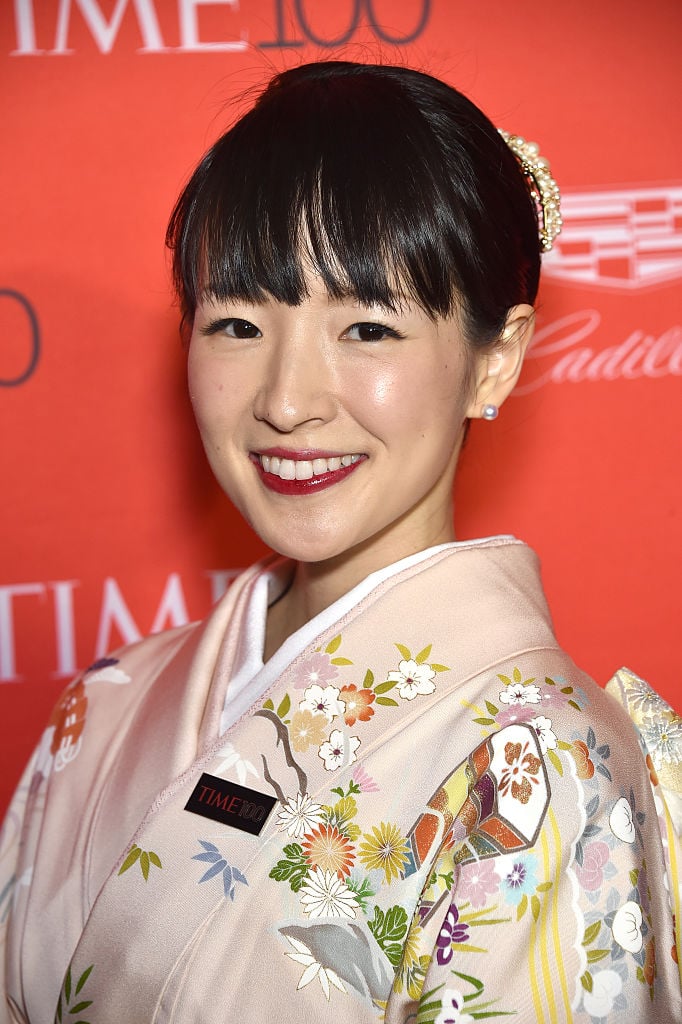 Marie Kondo attends 2016 Time 100 Gala, Time's Most Influential People In The World - Cocktails at Jazz At Lincoln Center at the Times Warner Center on April 26, 2016 in New York City. 