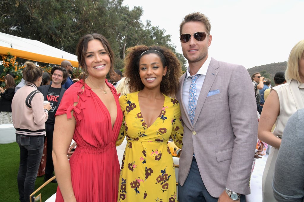 Mandy Moore, Melanie Liburd, Justin Hartley from This is Us