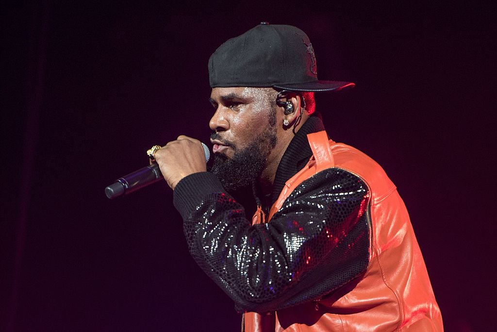 R. Kelly performs in concert at Barclays Center on September 25, 2015 in the Brooklyn borough of New York City.