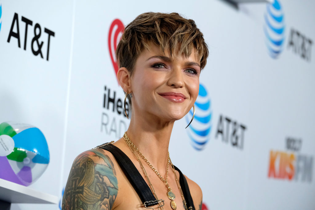 Ruby Rose attends iHeartRadio's KIIS FM Wango Tango by AT&T at Banc of California Stadium on June 2, 2018 in Los Angeles, California. 