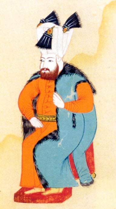 Portrait reproduction of Ibrahim I