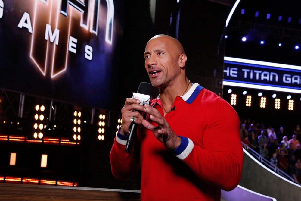 Dwayne Johnson hosts NBC's 'The Titan Games'