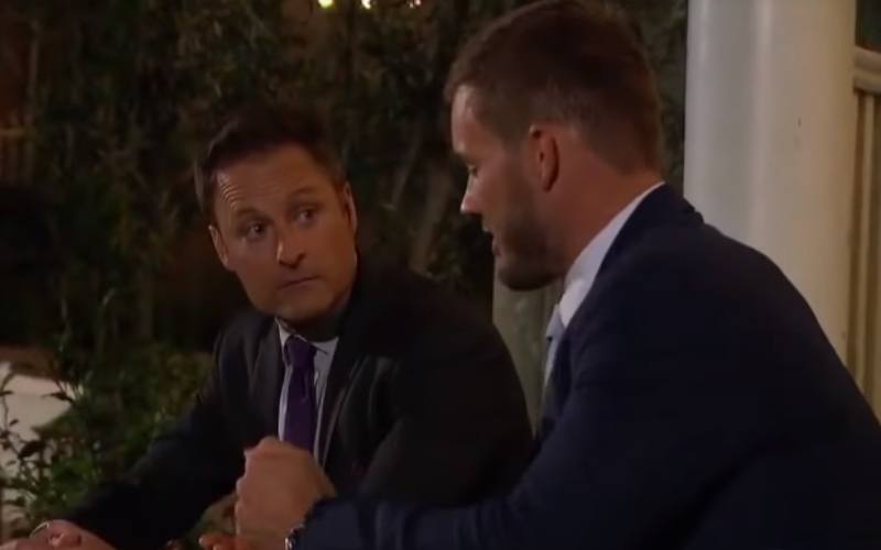 Chris Harrison and Colton Underwood