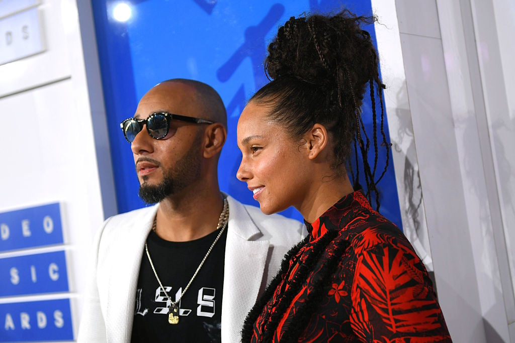 Swizz Beatz and Alicia Keys attend the 2016 MTV Video Music Awards. | Larry Busacca/Getty Images