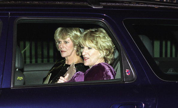 Camilla Parker-bowles And Her Sister, Annabel Elliot, Leaving A Musical Recital At Spencer House