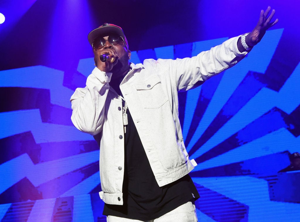 Big Boi performs during V-103 Live Pop Up Concert at Philips Arena on March 25, 2017 in Atlanta, Georgia.