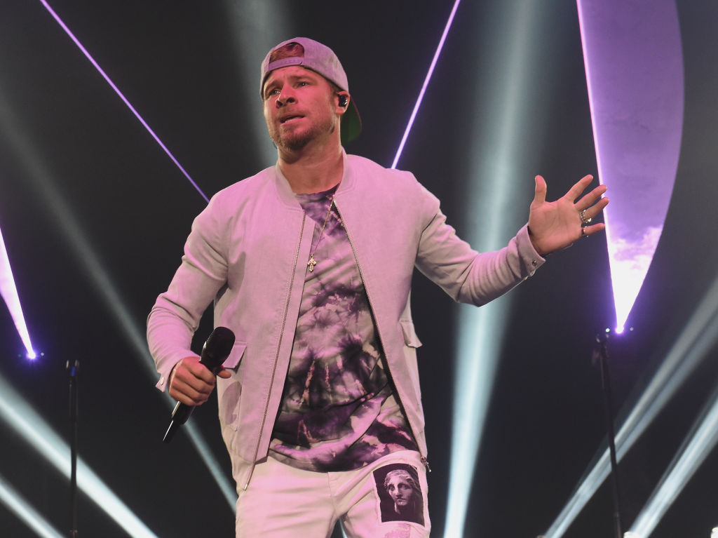 Brian Littrell of The Backstreet Boys performs at 103.5 KTU's KTUphoria on June 16, 2018 in Wantagh City.  