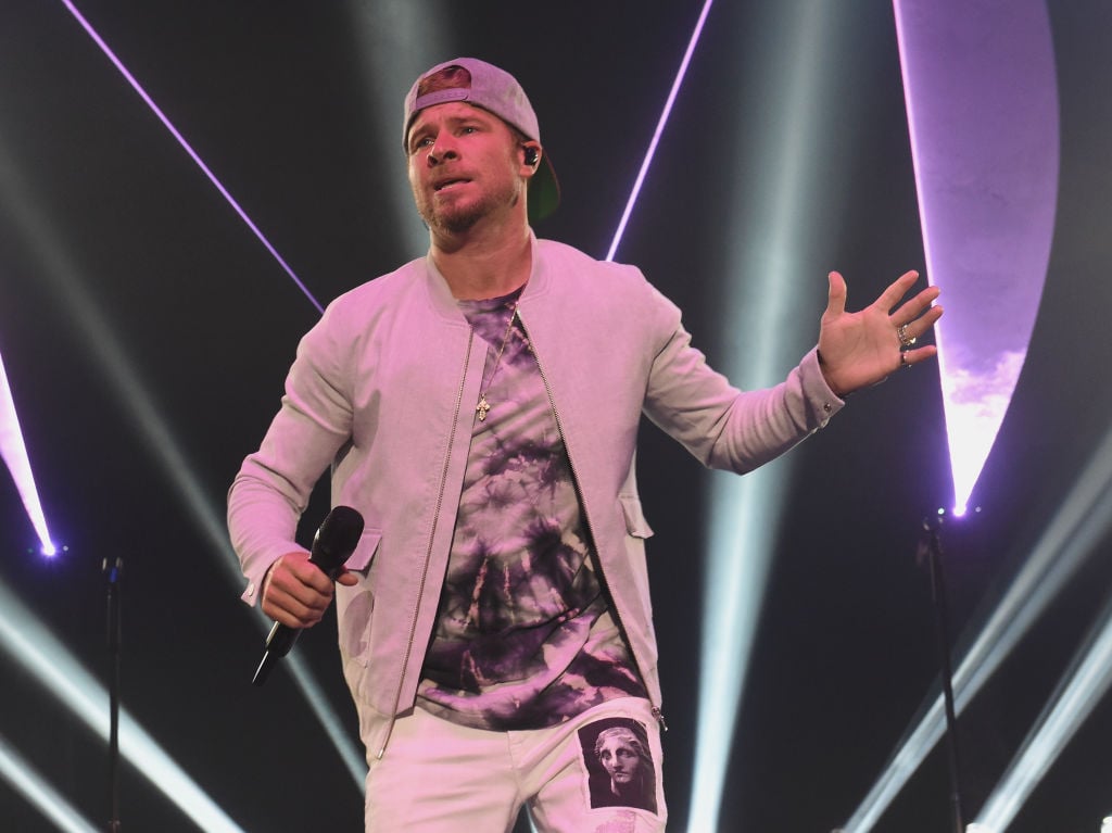 Brian Littrell of The Backstreet Boys performs at 103.5 KTU's KTUphoria on June 16, 2018 in Wantagh City.