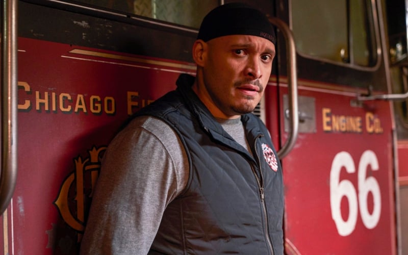 Joe Minoso as Joe Cruz on Chicago Fire