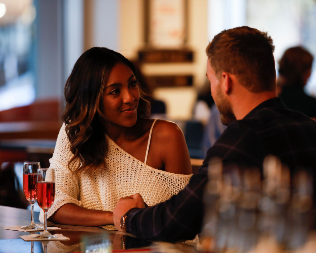 Colton Underwood and Tashia Adams | Josh Vertucci via Getty Images