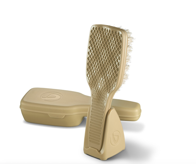 Diamond Bezel Blazon Hairbrush