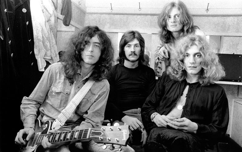 Led Zeppelin Album Charts