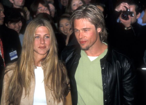 Brad Pitt and Jennifer Aniston