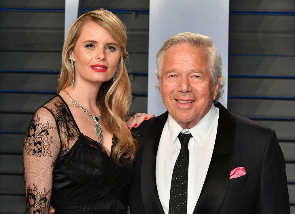 Robert Kraft and Ricki Lander