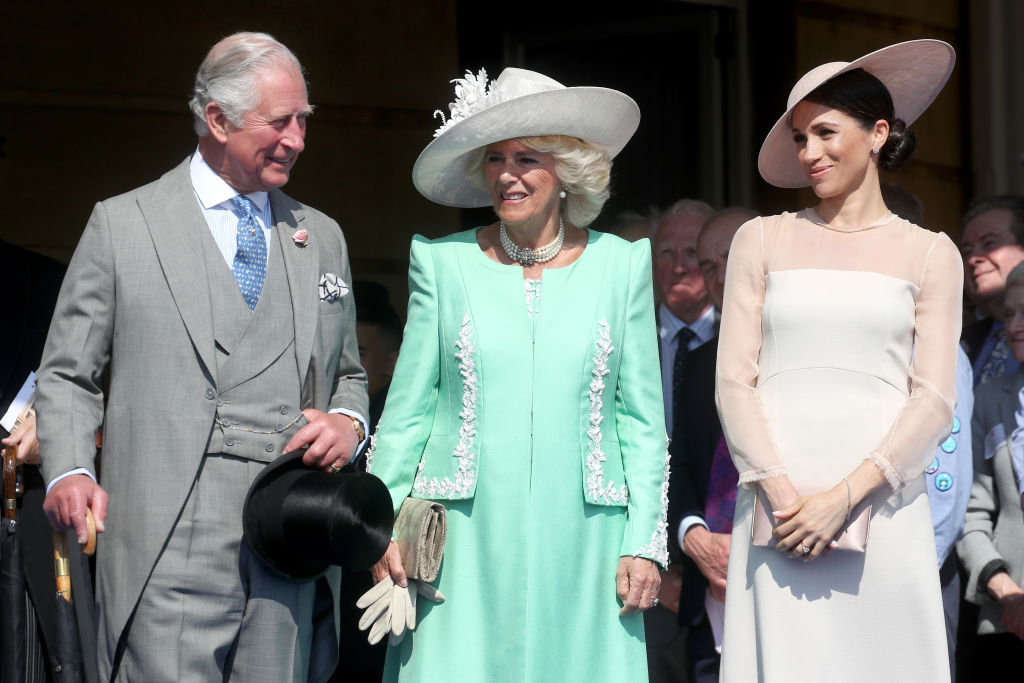 Prince Charles, Camilla Parker Bowles, and Meghan Markle