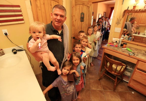 The Bates family from "Bringing Up Bates"