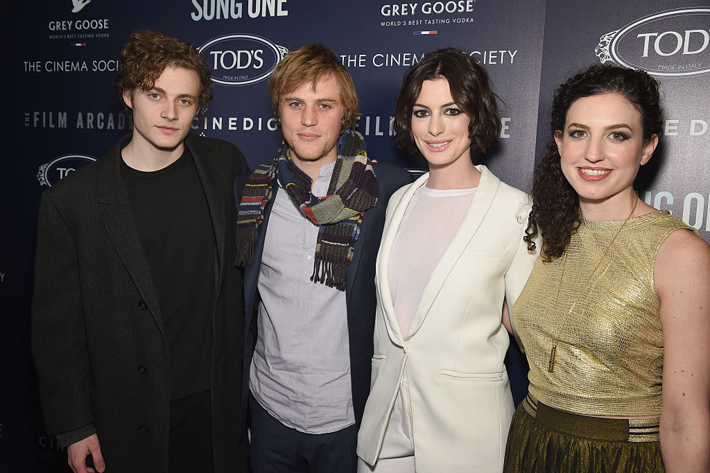 Johnny Flynn and his Song One co-stars