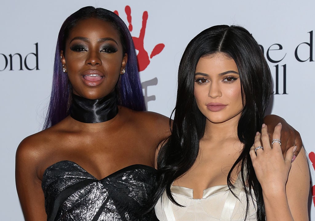 Justine Skye and Kylie Jenner