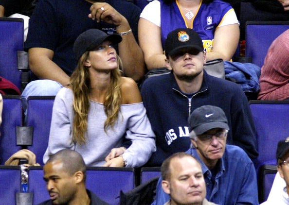 Leonardo Di Caprio and model Gisele Bundchen