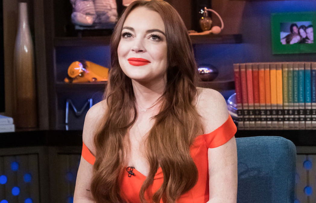 Lindsay Lohan looking healthy