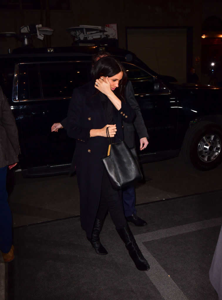 Meghan Markle at The Mark Hotel.