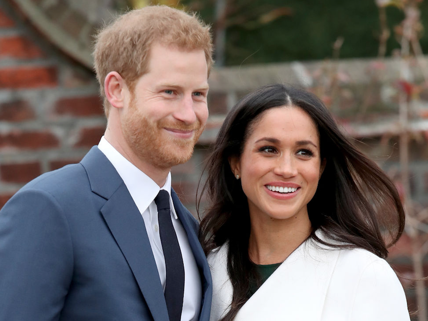 Meghan and Harry happy together