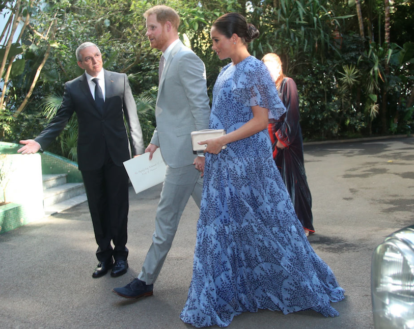 Meghan and Harry in Morocco