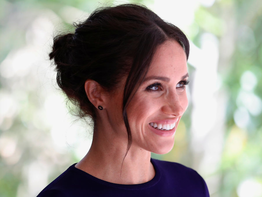 Meghan Markle smiling