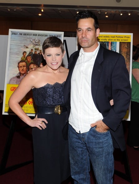 Singer Natalie Maines and Adrian Pasdar