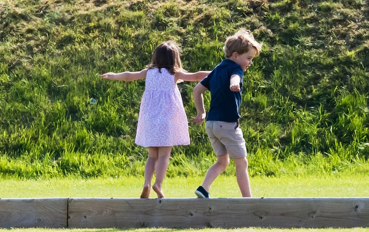 Prince George and Princess Charlotte