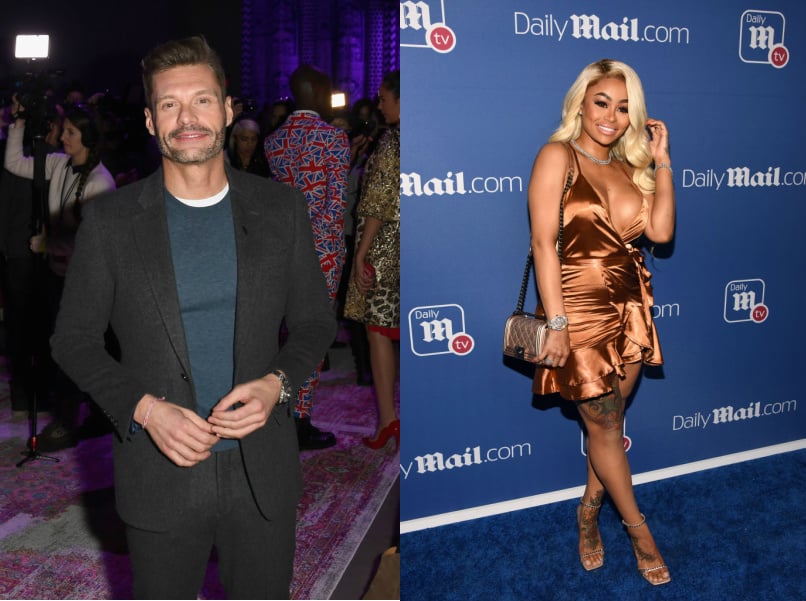Ryan Seacrest and Blac Chyna